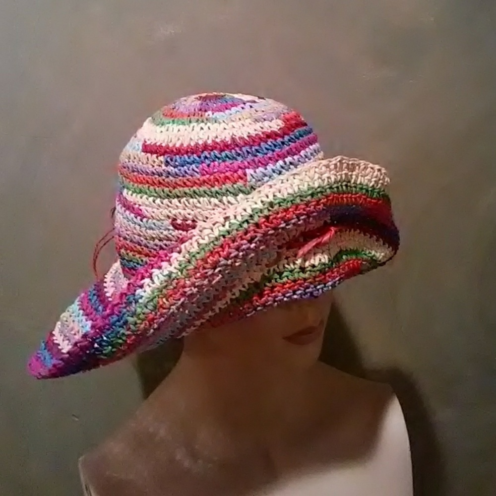 JHATS Missoni Style Colorful Hat